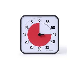 Time Timer® Medium - ZWART - 2Pack - duo set Time Timer
