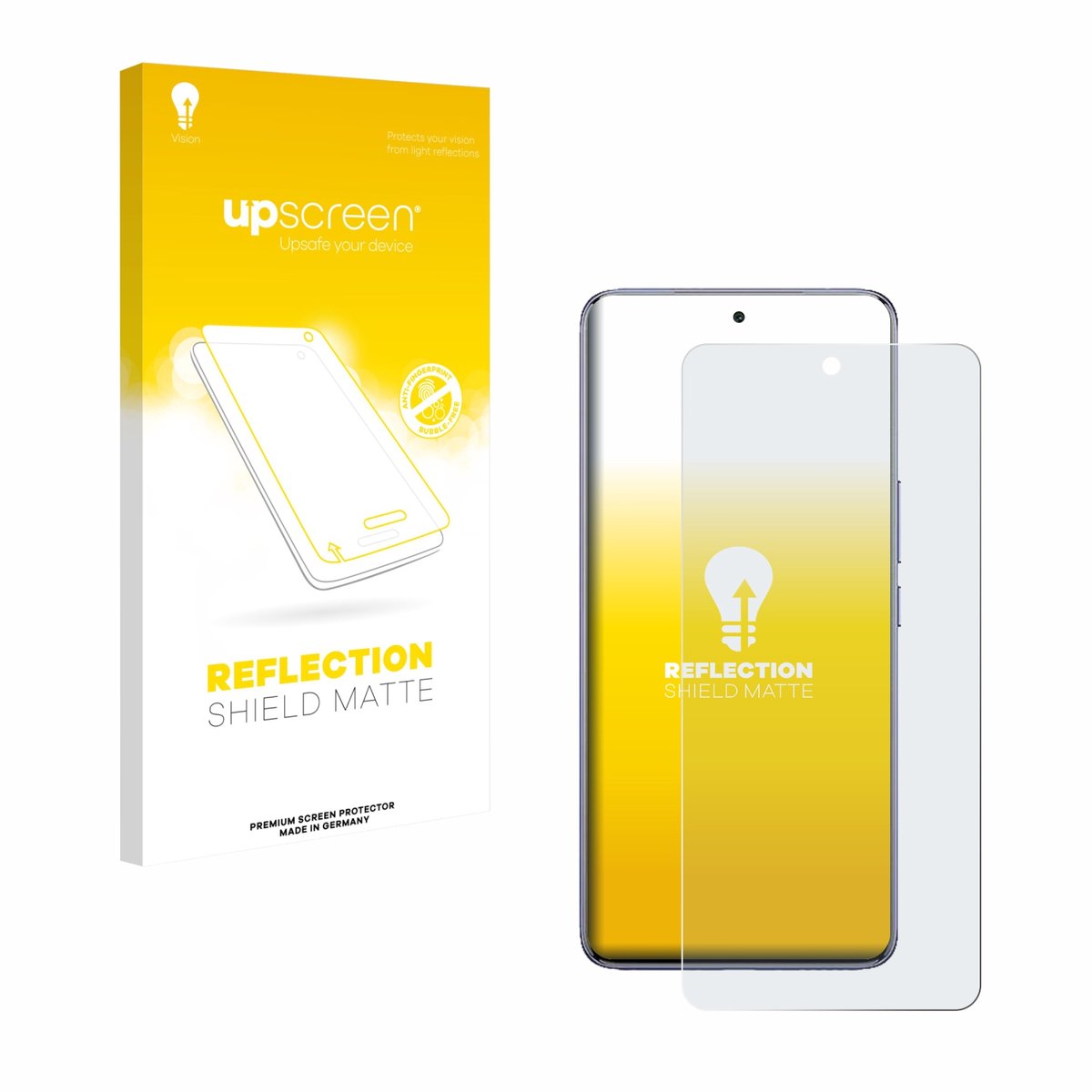 upscreen - Screenprotector voor Vivo T4 - Folie Beschermfolie anti glare matte