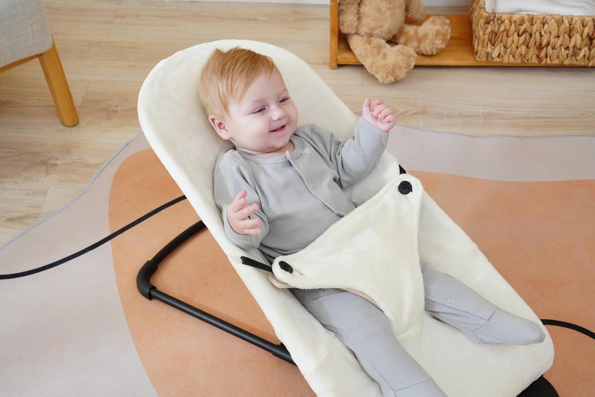 Baby Schommelhoes Hypoallergeen - Geschikt voor BabyBjörn Balance/Soft/Bliss Wipstoel – foto 4