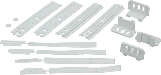 koelkast guide porte guide - 4 pièces - kit de guidage koelkast Kit de montage universel pour différentes marques