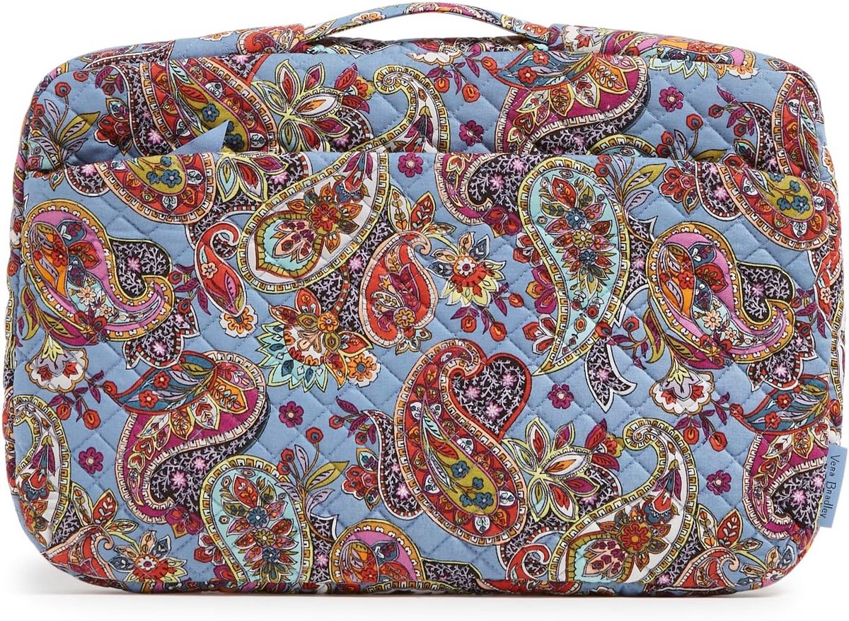 Waterbestendige Laptop en Tablet Organizer van Gerecycled Katoen