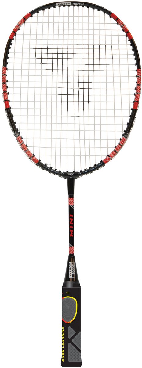 Talbot Torro Badmintonracket Eli Mini 53 Cm Zwart/geel/rood