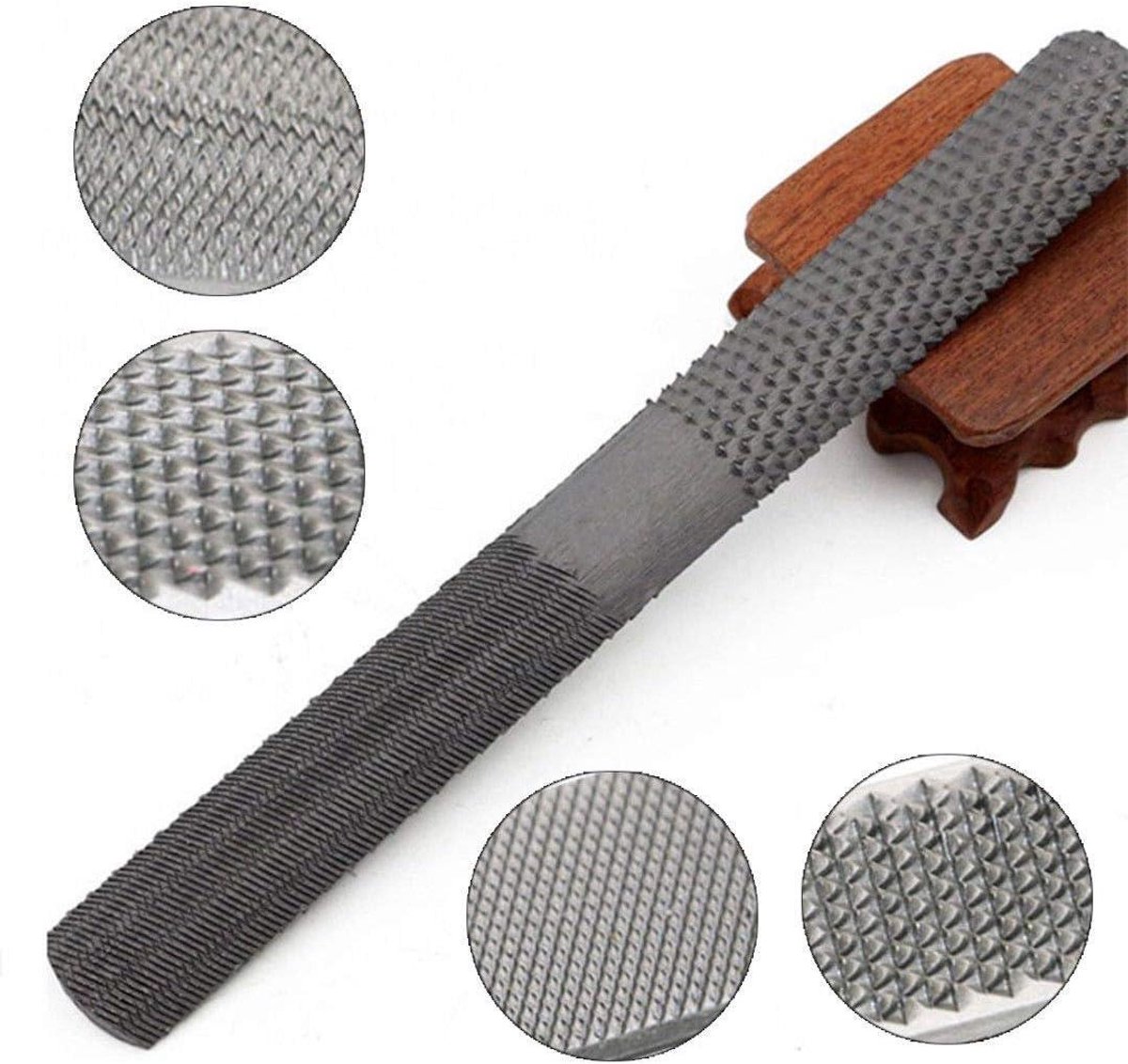 Stalen plat rasp bestand 200 mm rasp half rond hand rasp houtbewerking rasp grof tool