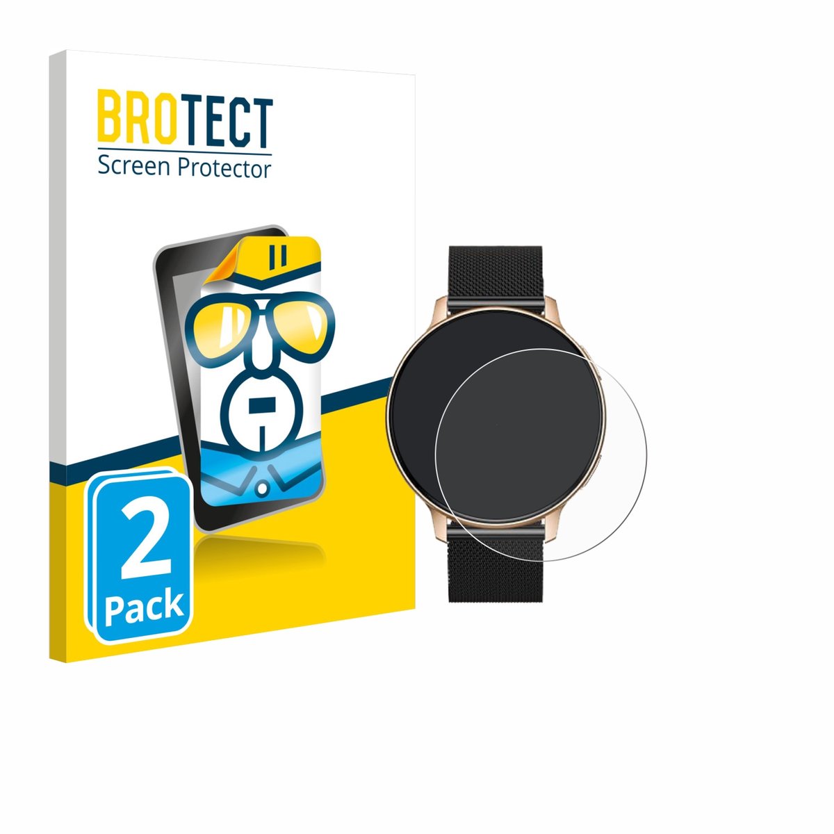 BROTECT - Screenprotector voor Swgota S 53 1.39" - Folie Beschermfolie transparant 2 Stuks
