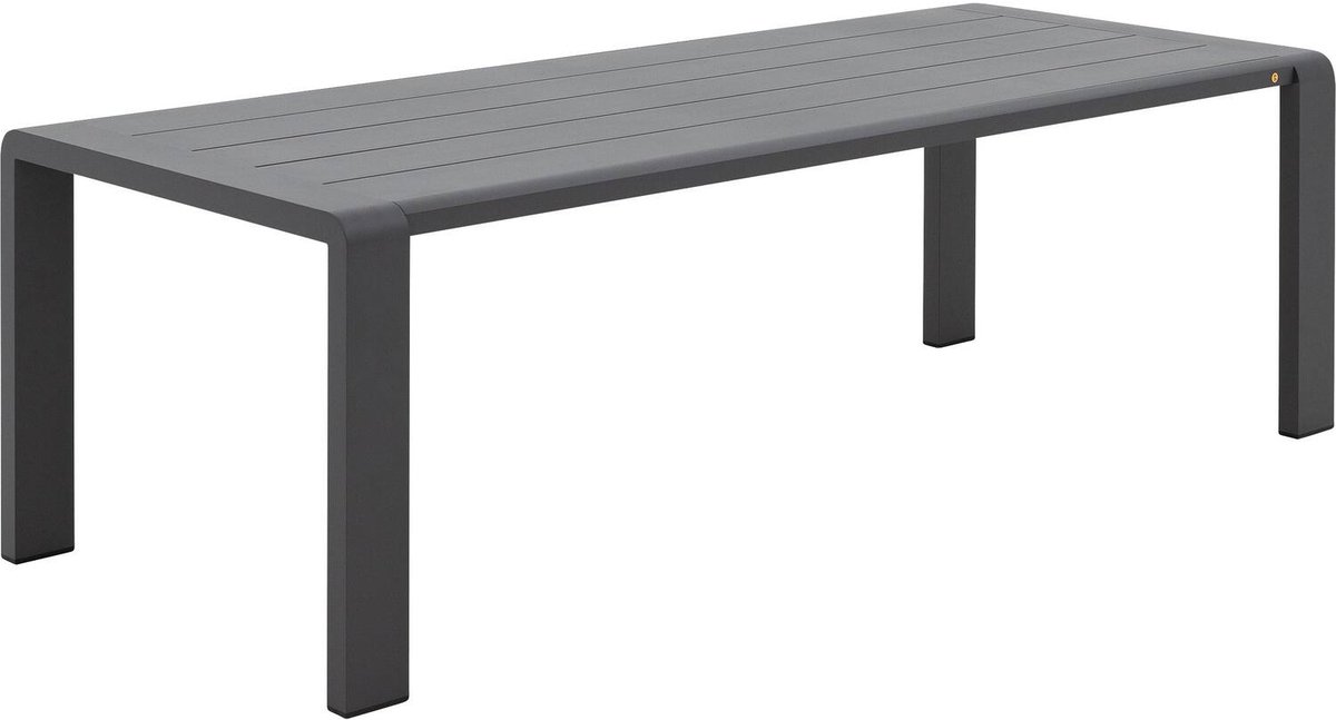 Goossens Tuintafel Yngvar - Hout - Grijs