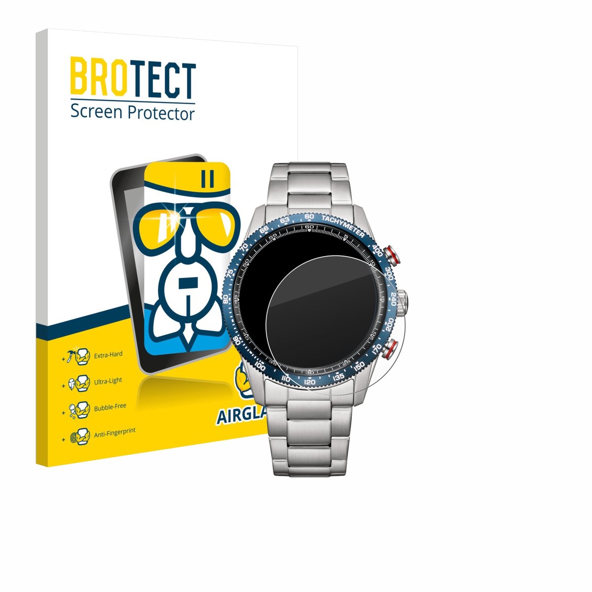 Screenprotector voor Citizen CA4716-50L Beschermglas transparant