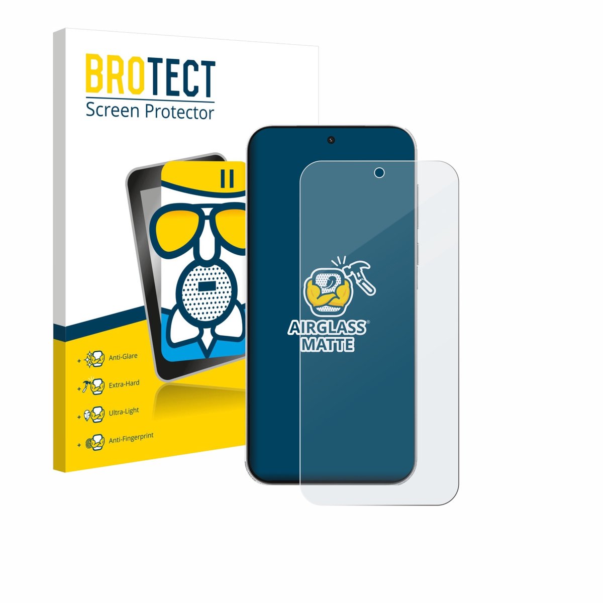 BROTECT - Screenprotector voor OnePlus Turbo 6V - Folie Beschermfolie Beschermglas matte
