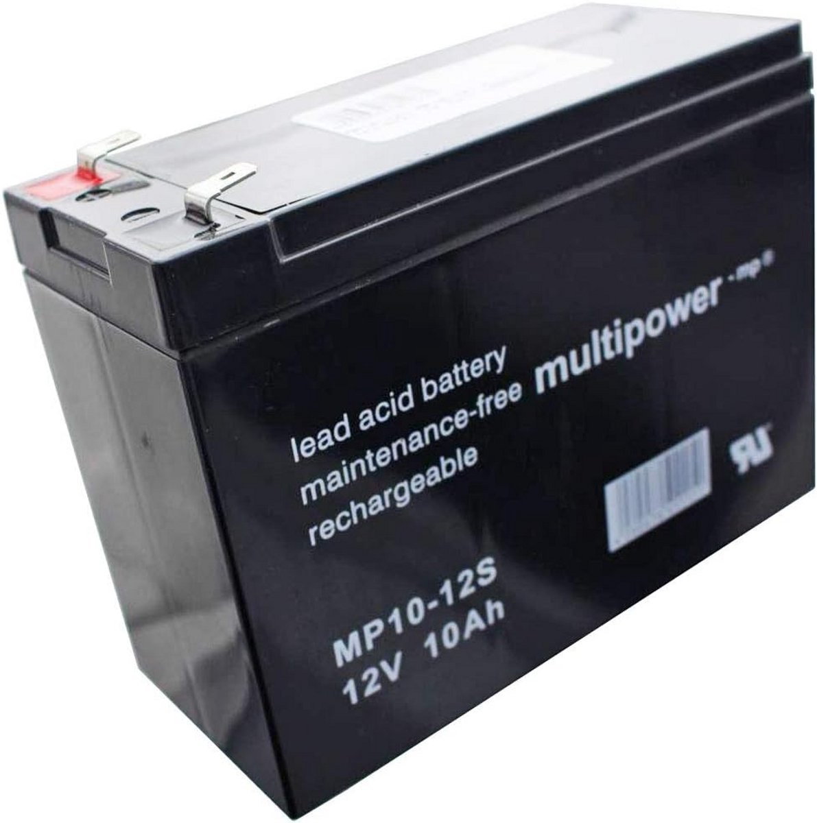 Oplaadbare Batterij - Accu - Energie Opslag - Loodzuur Technologie - 151 x 65 x 118.5 mm - Zwart