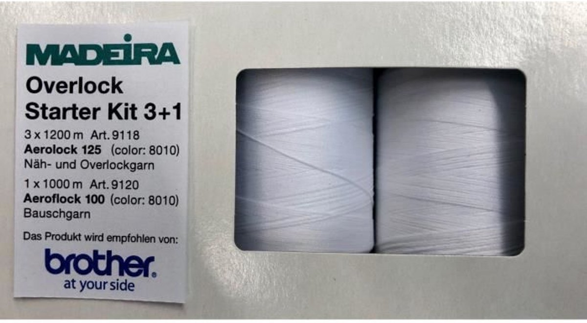 Brother overlock starter kit 3+1
