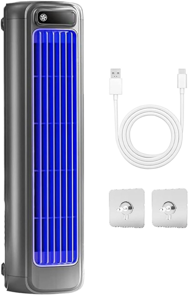 Draagbare Airco - Persoonlijke Koeler - Thuis en Kantoor - Stille Werking - Compact Formaat