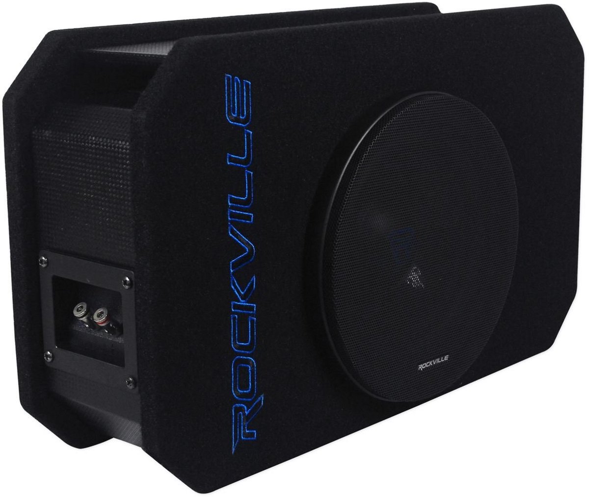 Auto Subwoofer - Diepe Bas - Krachtige Audio - Ruimtebesparend Ontwerp - 8 Inch - Zwart