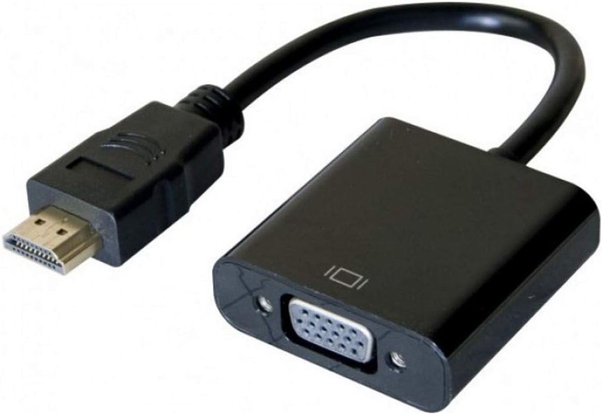 HDMI naar VGA Adapter Kabel voor Beeldscherm en Monitor