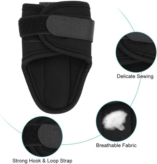 Golf Polssteun - Swing Trainer - Golf Training - Polsfixatie - 15 x 9 cm - Zwart van Merkloos — afbeelding 2