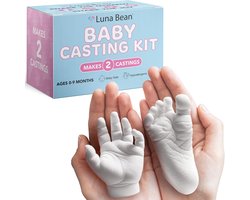Baby Aandenken Set - Hand Voet Gips - Herinneringen Maken - Eenvoudig en Snel