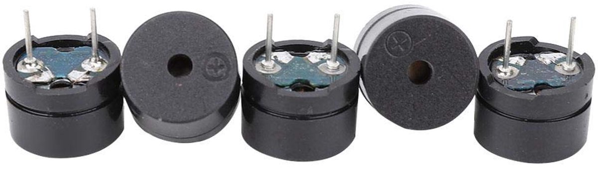 Passieve Zoemer - Elektromagnetisch Type - Signaal Geluid - 50 Stuks Set - 16 Ohm