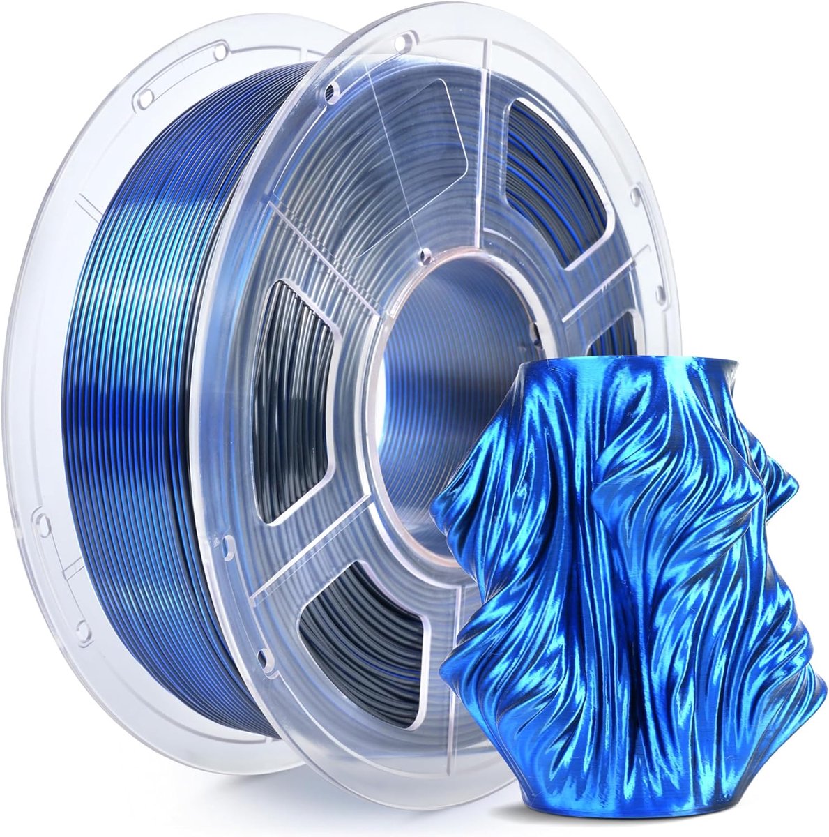 Zijde PLA PLUS Filament 1.75mm Triple Color - Glanzend 3D Printer Materiaal 1kg