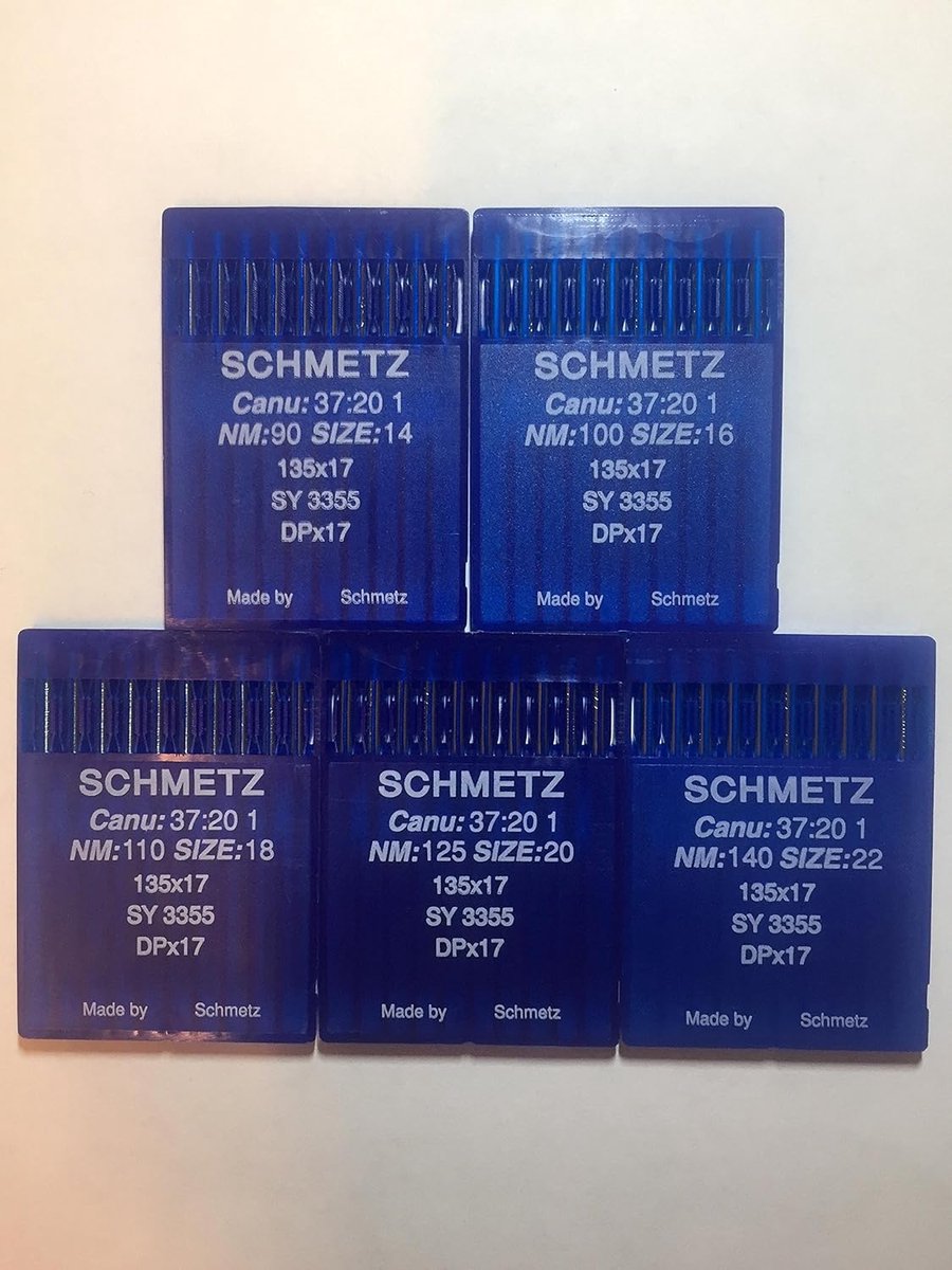 50 Stuks Naaimachine Naalden Set Diverse Maten 135x17 DPx17