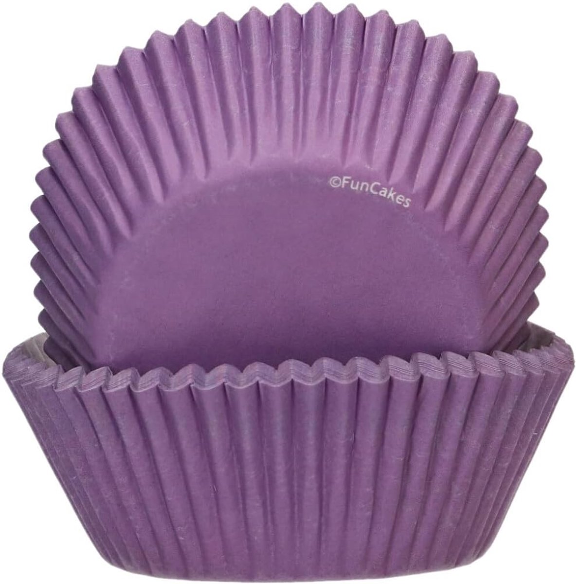 48x Royale Paarse Cupcakevormpjes - Bakvormpjes voor Muffins en Taartdecoratie