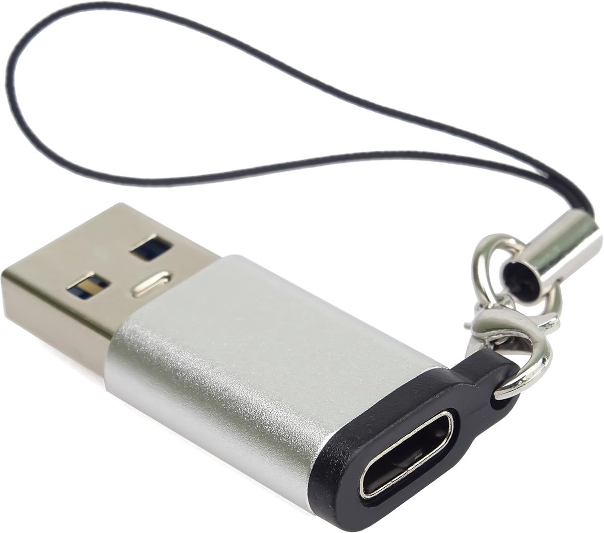 USB-C Vrouwelijk naar USB-A Mannelijk Adapter voor Snelle 5 Gbit/s Gegevensoverdracht