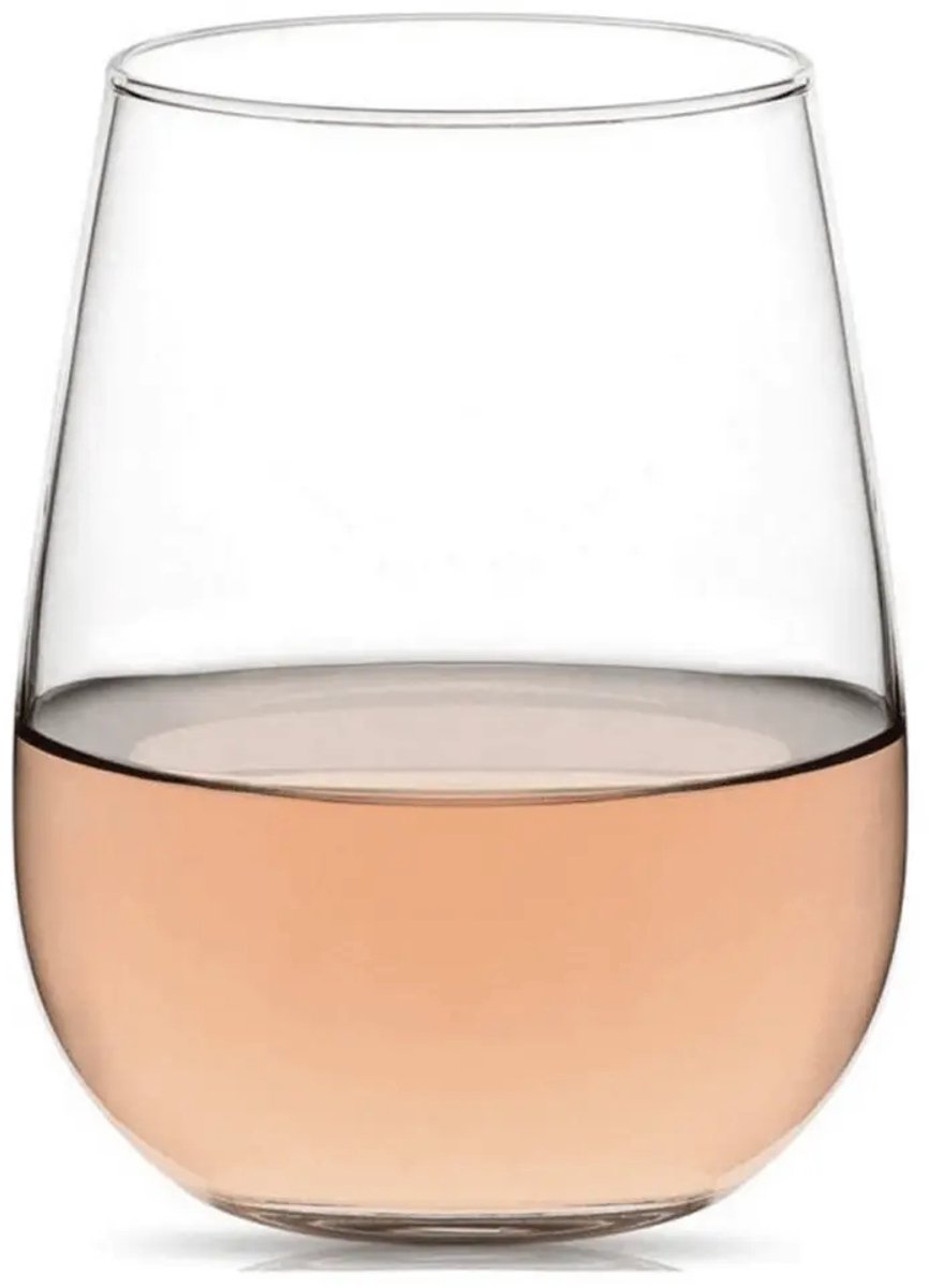 LAV Gala drinkglazen set van 3 – kristalhelder, gladde afwerking – 590cc