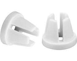 2x Kleine Spoelafdekking voor Naaimachine Onderdelen - Compatibel met Diverse Modellen