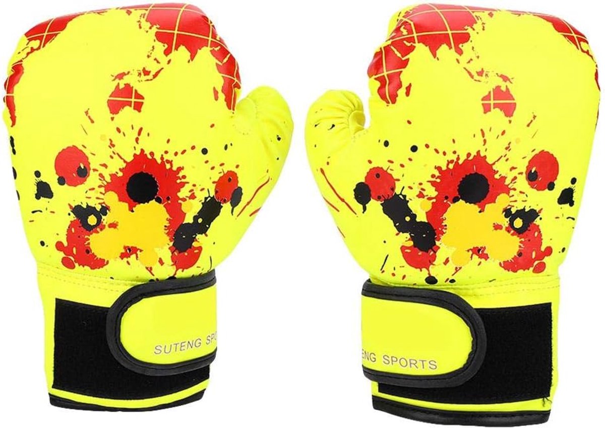 Kinder Bokshandschoenen Cartoon PU-leer voor Training en Sparring 2-11 jaar