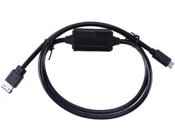 USB-C naar eSATA Kabel - Adapter Converter - Externe Schijven Koppelen - Universele Aansluiting - 1 Meter Lengte - Zwart