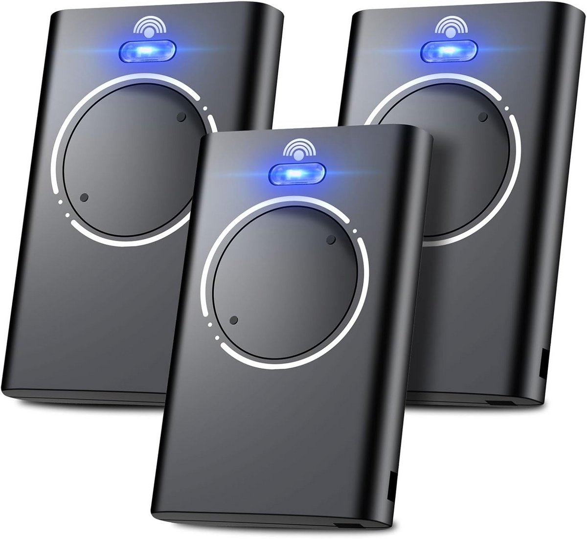 Universele Garagedeur Afstandsbediening 2 Knoppen 868 MHz Rolling Code - 3 Stuks