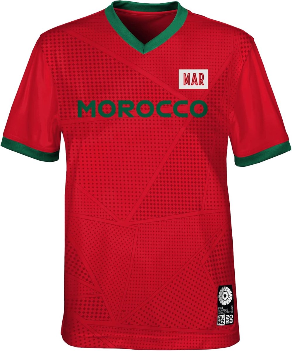 Marokko Voetbalshirt Dames en Heren WK 2023 Supporter Kleding