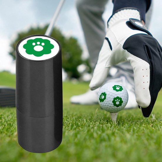 Golfbal stempel met foto Gevoelige Markering Voor Duurzaam en Sneldrogend ID — afbeelding 4