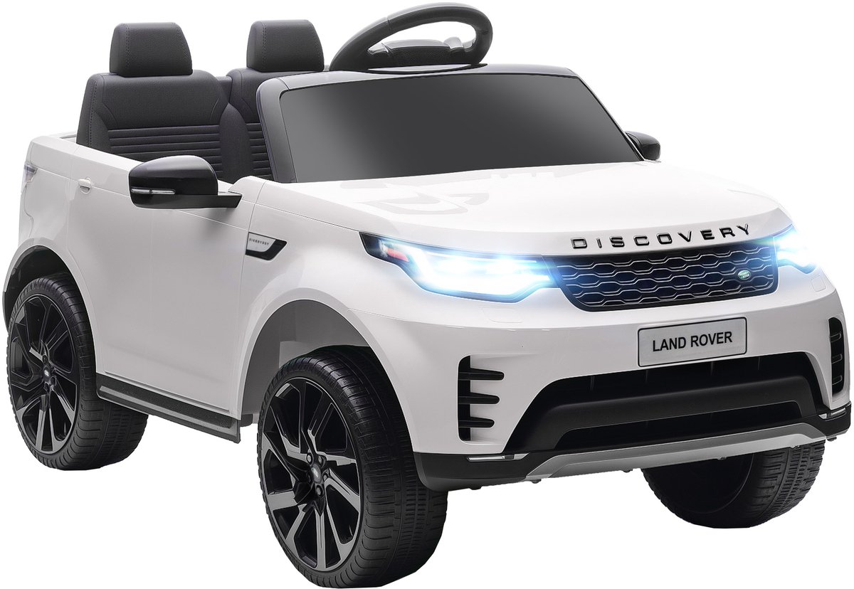 AIYAPLAY Elektrische SUV voor kinderen - Kunststof - 105x68,5x58cm - Wit