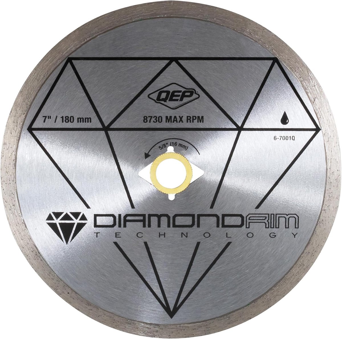 Diamantzaagblad 17,8 cm voor Nat Zagen van Keramische Tegels