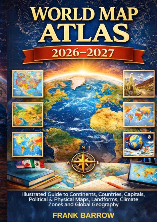 World Map Atlas 2026-2027 - cover
