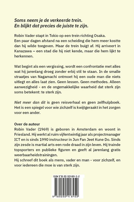 Niet meer dan dit