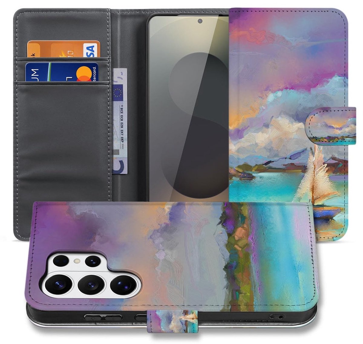Book Case Samsung Galaxy S26 Ultra Boot Motief met Magnetische sluiting