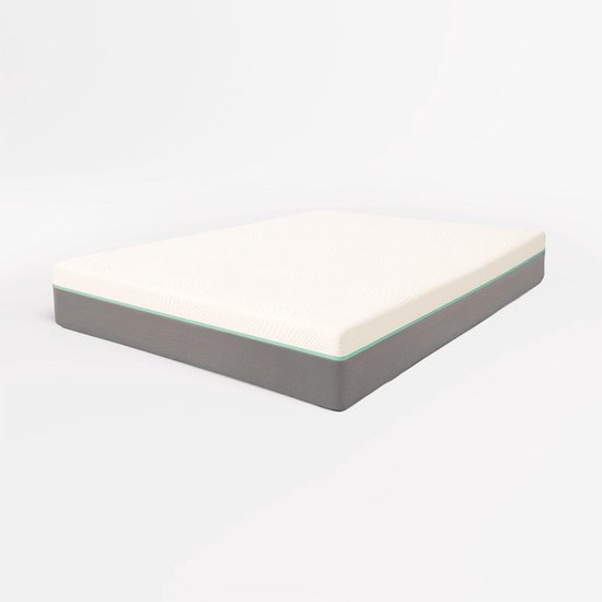 The White Stone Matras 160x200 Pocketveren en Memory Foam Hoog 25 cm | Hypoallergeen, Ademend, Afneembaar | Made in Italy