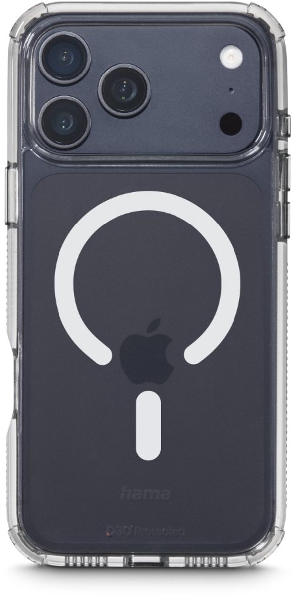 Hama hoesje geschikt voor Iphone 17 Pro Max - Extreme Protect MagCase - Transparant