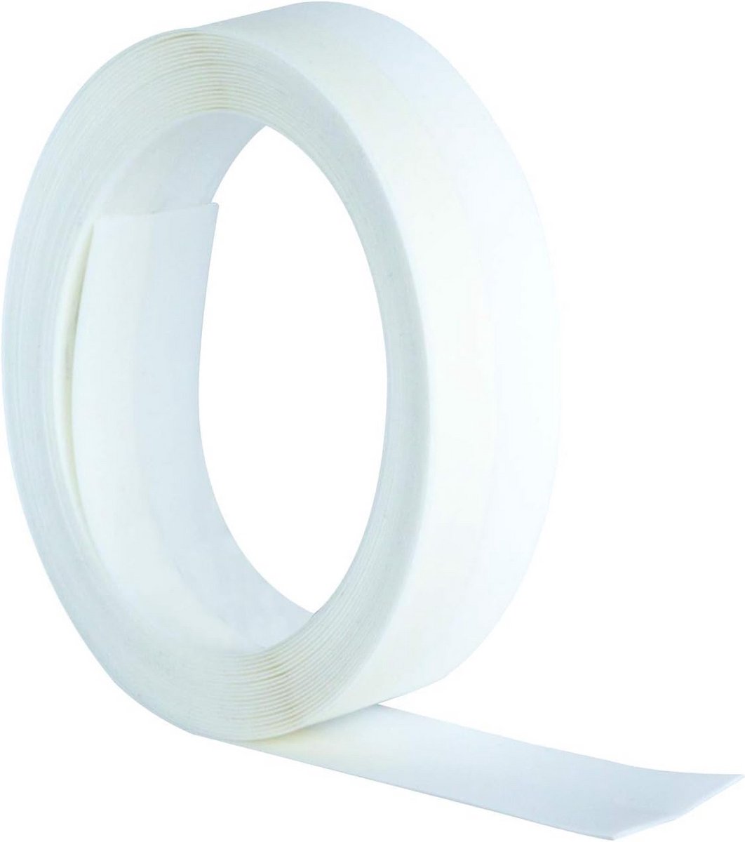 Zelfklevende V-profiel tochtstopper - 5m - Wit