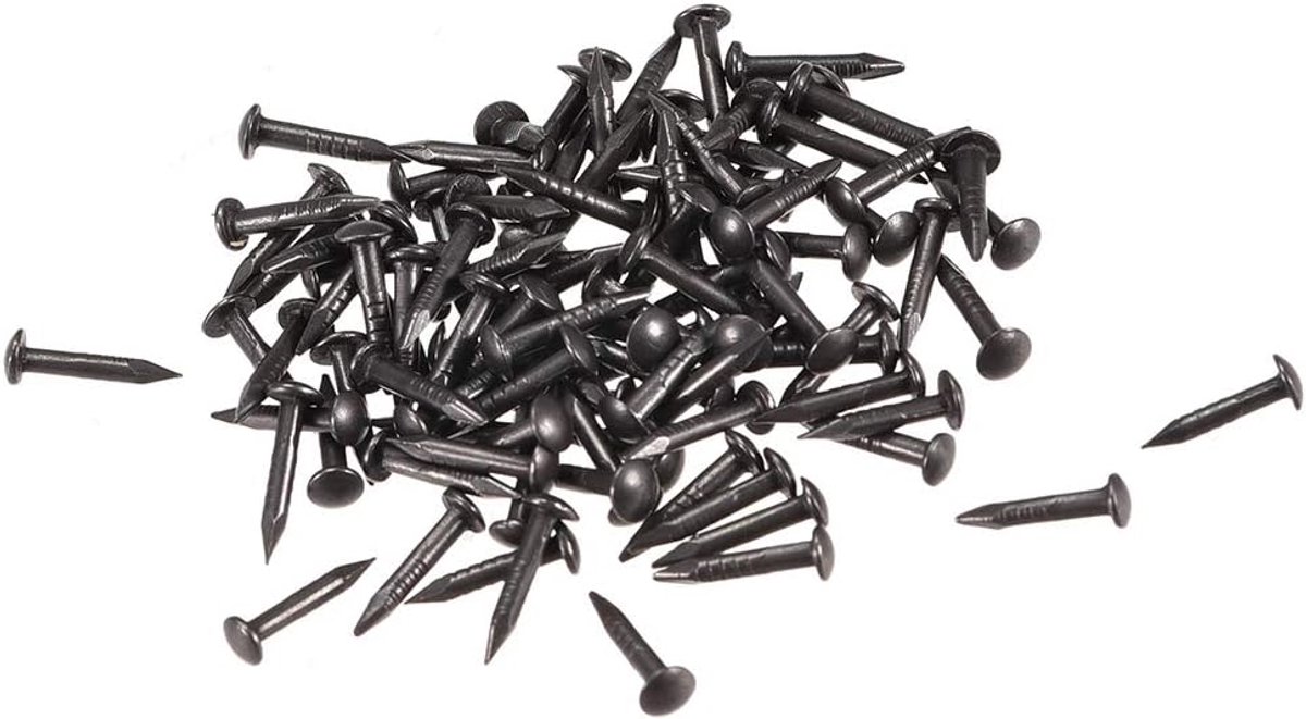Kleine nagels 200 stuks 1,2 mm x 8 mm voor doe-het-zelf decoraties en huishoudelijke accessoires