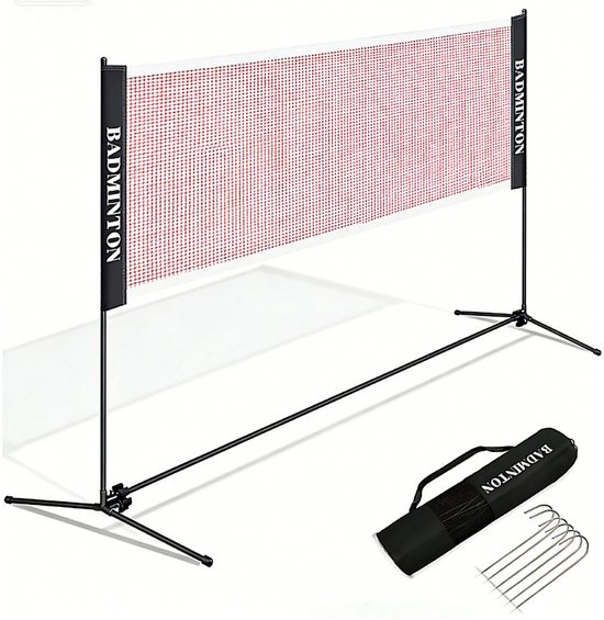 Smartwo Badminton racketset voor kinderen, beginners, lichte tennisrackets, zwembad, strand, outdoor spelletjes voor meisjes en jongens, balspel voor buiten, incl. 2 sponsballen, 2 snaarballen (oranje