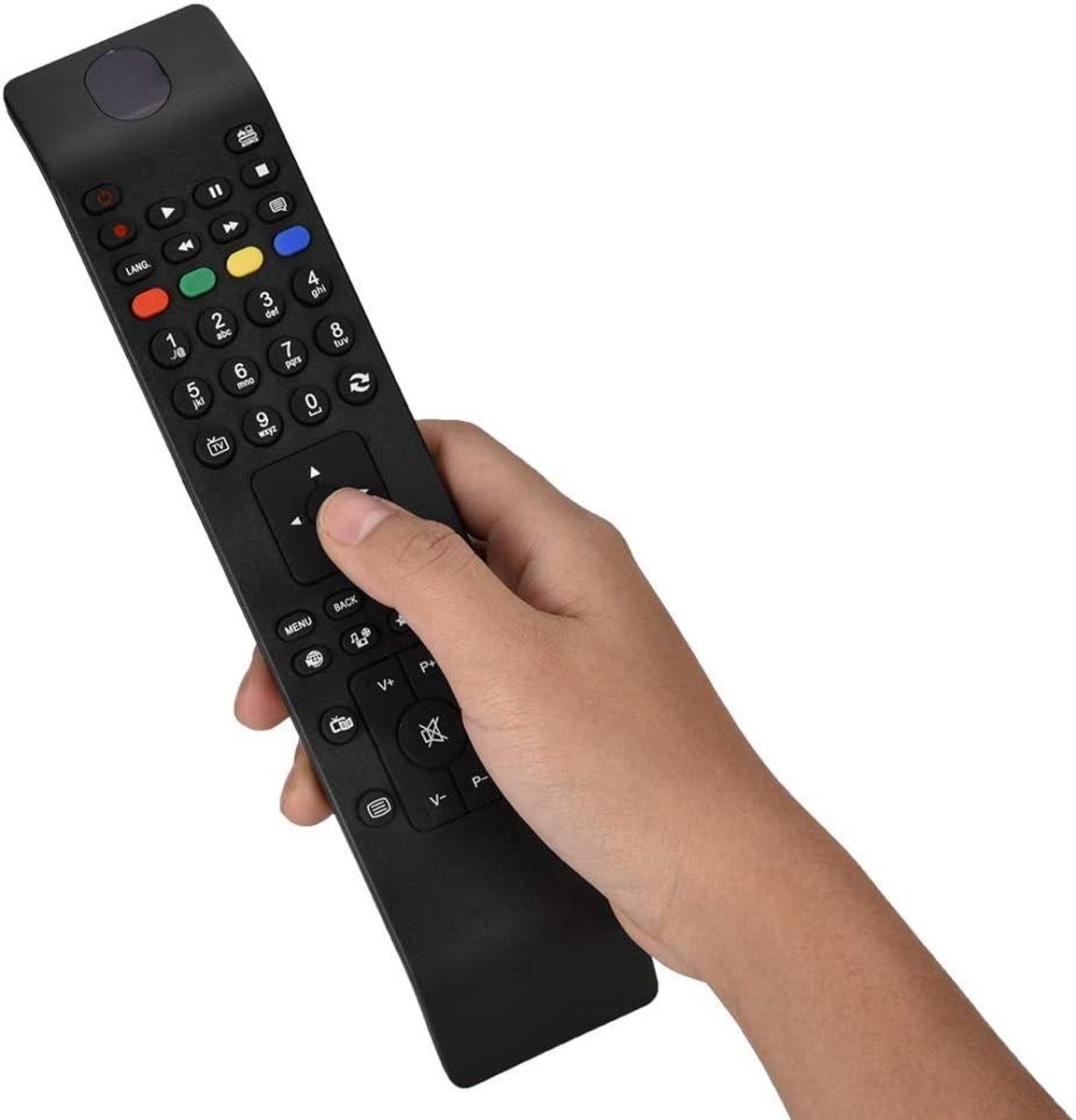 TV-afstandsbediening met vervangende functie voor TV's