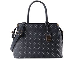 Gabor schoudertas Gela Premium Zip Shopper Dark Blue donkerblauw
