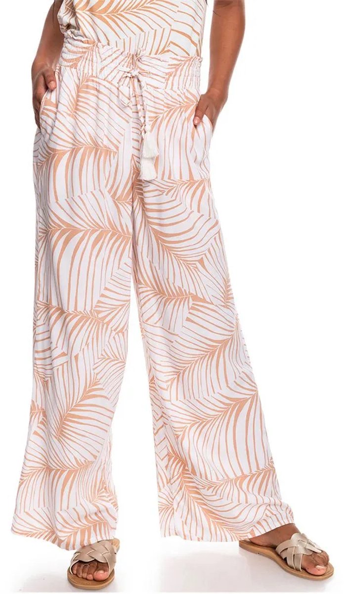 Roxy Inside Rhythm Broek L Vrouw Toast Palm Tree Dreams