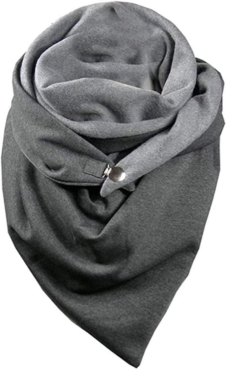 Driehoekige Sjaal voor Dames - Warme en Zachte Shawl met Patroon voor Herfst en Winter