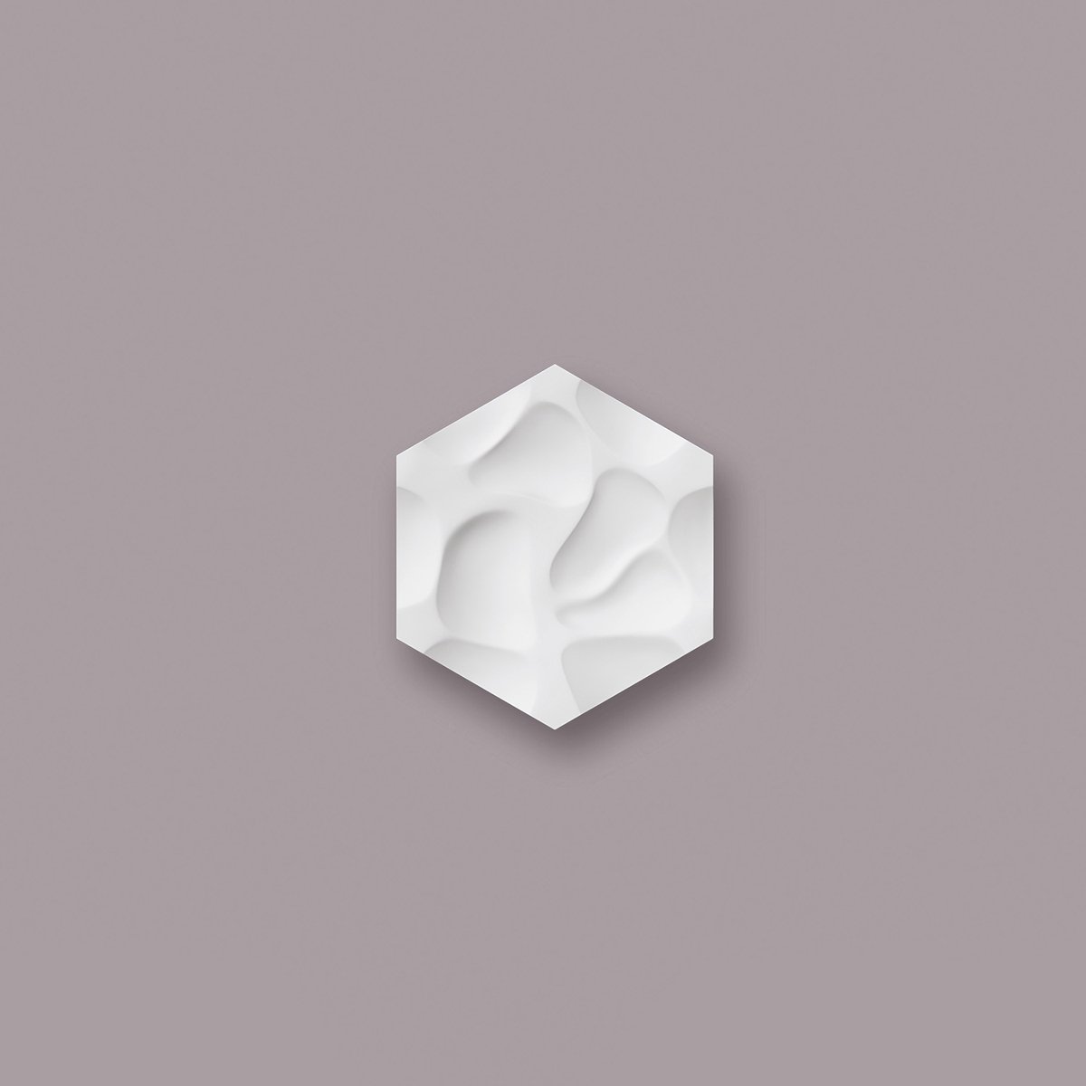 3d muurpaneel NMC CORAL ARSTYL Noel Marquet Wandpaneel Sierelement modern design wit 0,09 m2