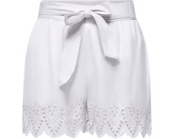 Only Tulum Embossed Loose Belt Woven Short Dames - Maat M