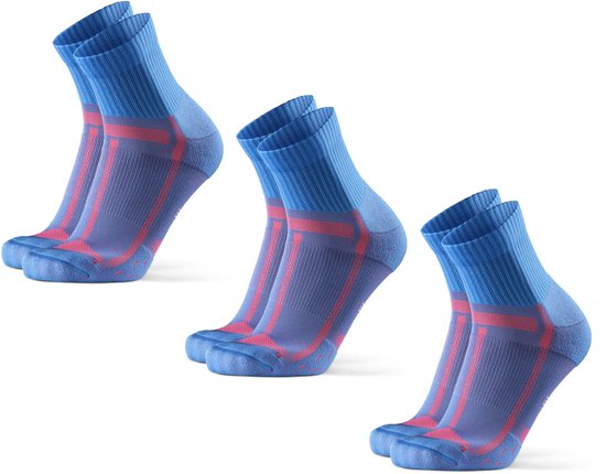 DANISH ENDURANCE Chaussettes de course longue distance pour femmes et hommes - Anti ampoules - Taille 39-42