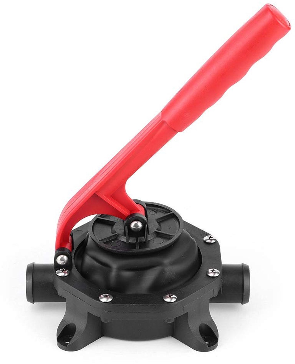 Allecto - Hand Bilge Pump - Water Transfer - Zelfaanzuigende Diaphragma Pomp - Compact formaat - Voor Marine gebruik - Handgereedschap - Geschikt v...