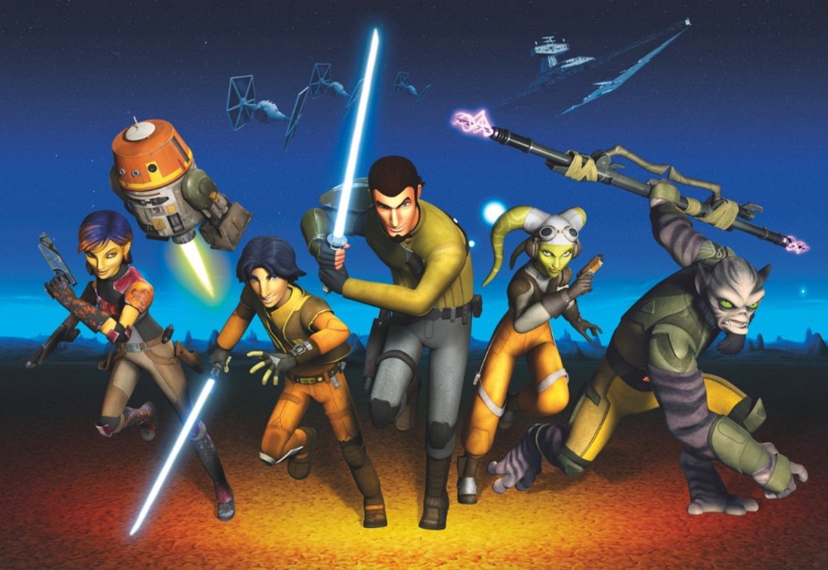 Komar Fotobehang Star Wars Rebels Run