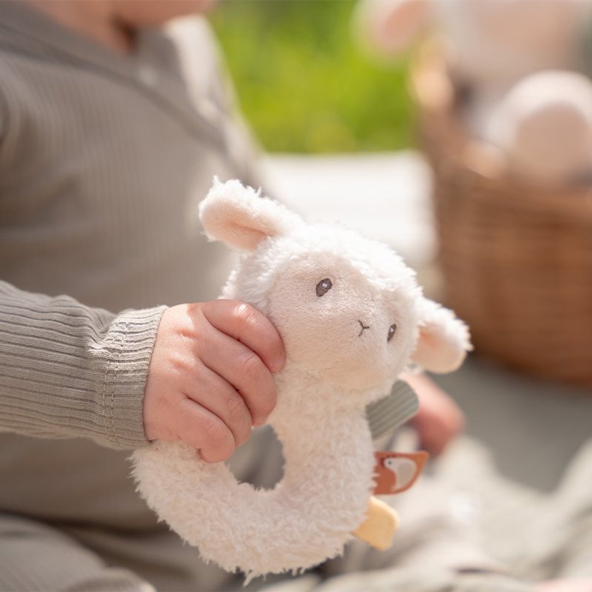 Little Dutch - Rammelaar Schaap - Little Farm - baby speelgoed — afbeelding 11